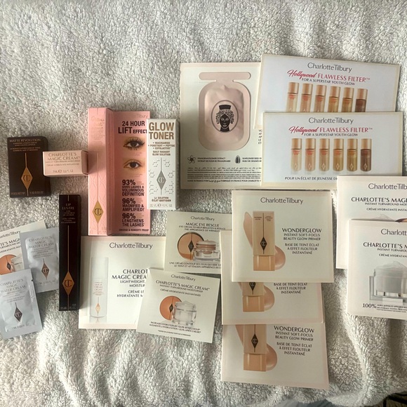 Charlotte Tilbury Glow toner & Mascara lot - Picture 1 of 5